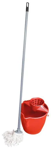 TORO Set provázkový mop a kbelík se ždímadlem, objem 10 l