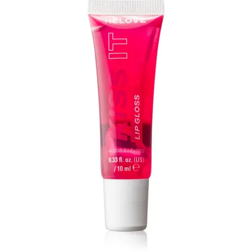Revolution Relove Kiss It hydratační lesk na rty odstín Raspberry Pink 10 ml