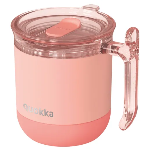 Termohrnek Wave, 260ml, Quokka, růžový