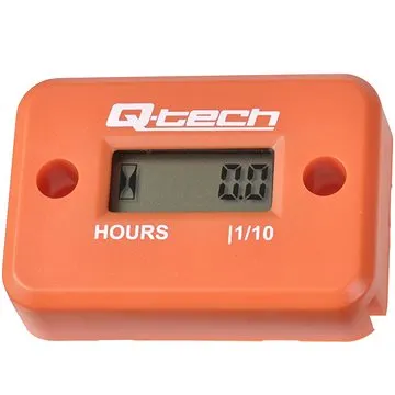 Q-TECH měřič motohodin, (oranžový) (M007-36)