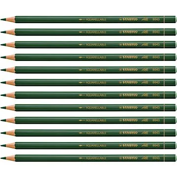 STABILO All se zelenou tuhou, šestihranná - balení 12 ks (4006381220194)