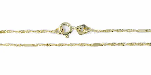 Soliter Dámský řetízek ze žlutého zlata Lambáda 50 cm