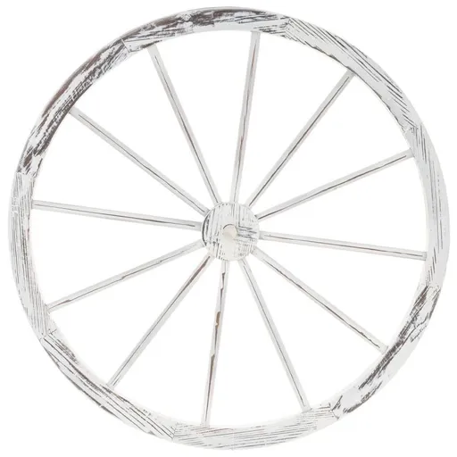 Garthen 86141 GARTHEN Dekorativní dřevěné kolo, 90 cm