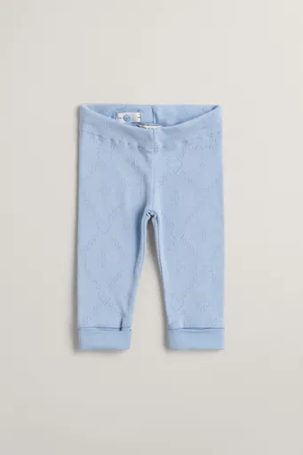 LEGÍNY GANT POINTELLE JERSEY LEGGINGS SHADE BLUE