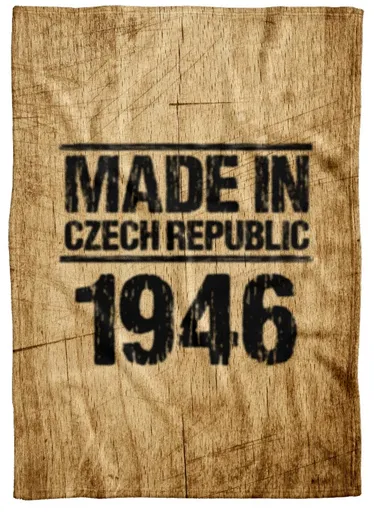 Deka Made In (rok: 1946, Podšití beránkem: NE)