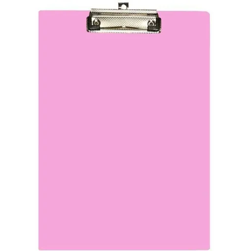 Desky s klipem A4 růžové