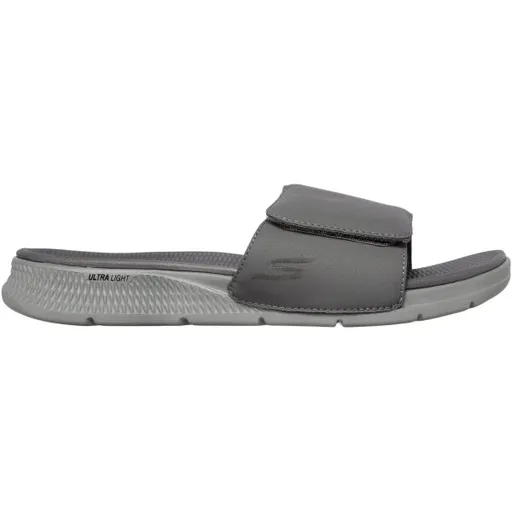 Skechers GO CONSISTENT - WATERSHED Pánské pantofle, šedá, velikost