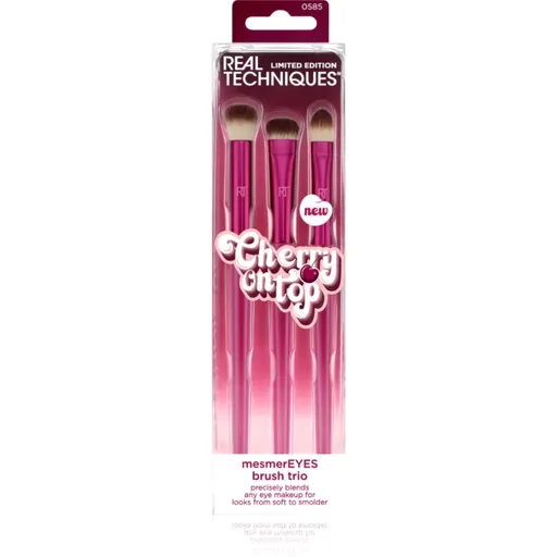 Real Techniques Cherry On Top MesmerEyes sada štětců na líčení očí