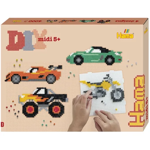 HAMA Velká dárková sada Vozidla MIDI