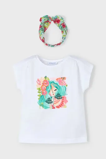 Dětské bavlněné tričko Mayoral