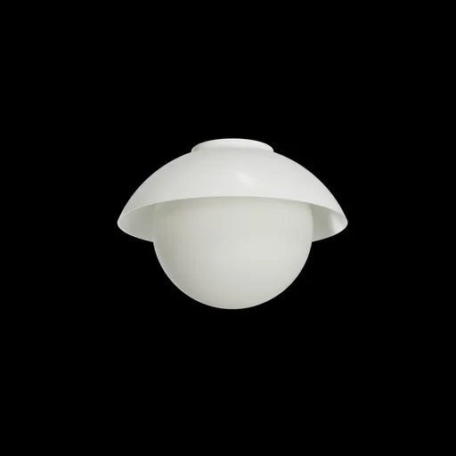 OSMONT LUK60500 LUKIDA 2 stropní/nástěnné skleněné svítidlo bílá IP65 4000 K 20W LED