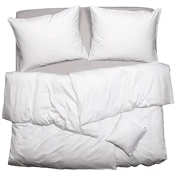 SCANquilt povlečení SATÉN PLUS bílá (26179)