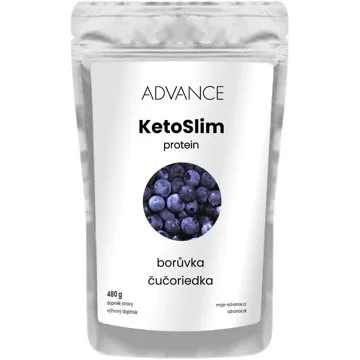 ADVANCE KetoSlim borůvka 480g (3759405)