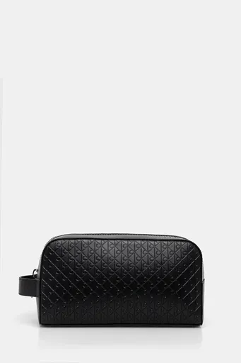 Kožená kosmetická taška Calvin Klein