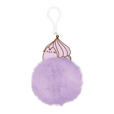 Pusheen pom pom klíčenka