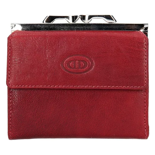 Dámská kožená peněženka DD Anekta Linda - červená