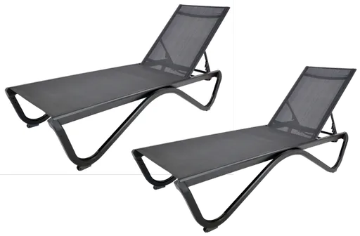 Polohovací zahradní lehátko 2 ks ZWL515 Rojaplast