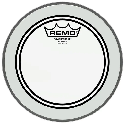 Remo 8" PowerStroke 3 Clear