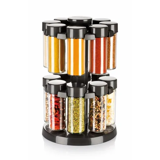 Tescoma SEASON kořenky v otočném stojánku 16 ks, L