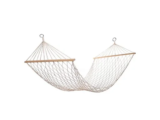 Síť houpací HAPPY GREEN 200x80cm bílá