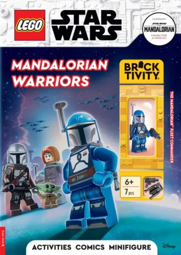 LEGOÂ® Star Warsâ„¢: Mandalorian Warriors Activity Book (with Mandalorian Fleet Commander LEGO minifigure) - Buster Books, LEGOÂ®