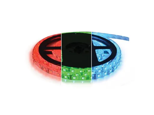 LED pásek 12V 5050  60LED/m IP20 max. 12W/m RGB (cívka 5m) GETI