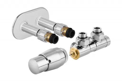 HOPA TERM-SET, středový ventil (Z4) Barva Chrom, Varianta Levá RDTERMSETLC