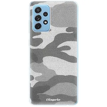 iSaprio Gray Camuflage 02 pro Samsung Galaxy A72 (graycam02-TPU3-A72)