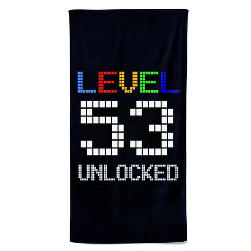 Osuška Level Unlocked (věk: 53, Velikost osušky: 100x170cm)