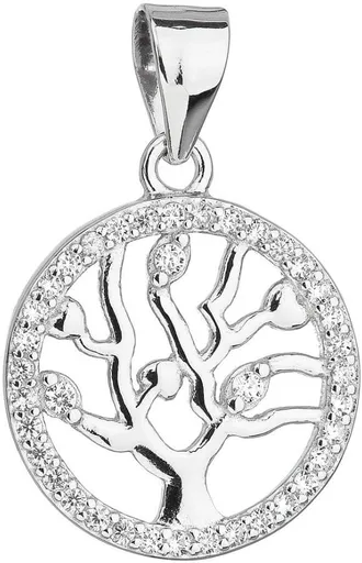 Evolution Group - Pavona Stříbrný přívěsek strom života se zirkony 14003.1