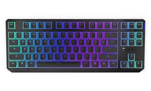 Endorfy herní klávesnice Thock TKL Wireless Red Pudding/USB/ Kailh Red/ černá / bezdrátová / US layout