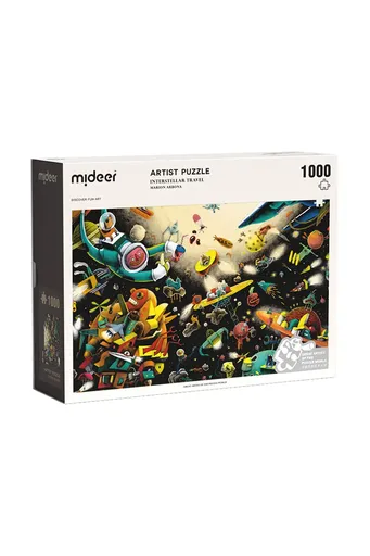 Umělecké puzzle Mideer Vesmírné putování 1000 dílků