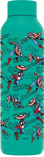 Nerezová termoláhev Solid, 630ml, Quokka, Captain America