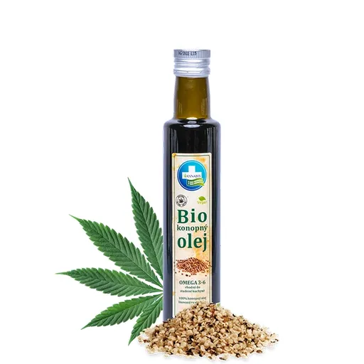 Konopný olej 100% BIO - Annabis Balení: 250 ml