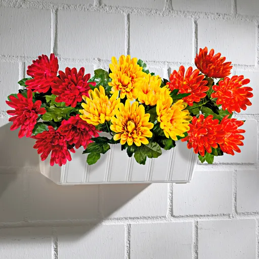 3 kytice do truhlíku Astry