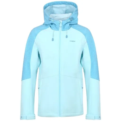 Head MAKENA Dětská softshellová bunda, světle modrá, velikost 164-170