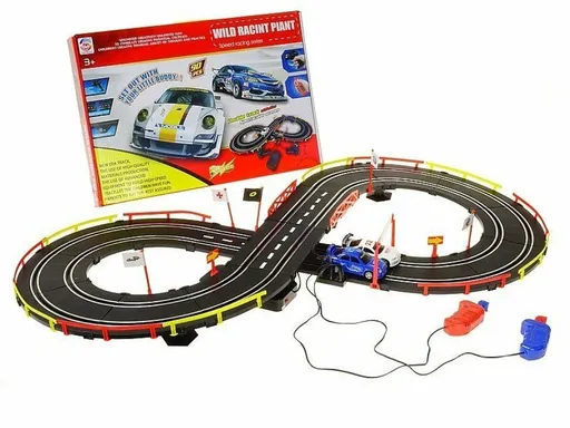 Závodní autodráha 280 cm – 2 autíčka a 2 ovladače