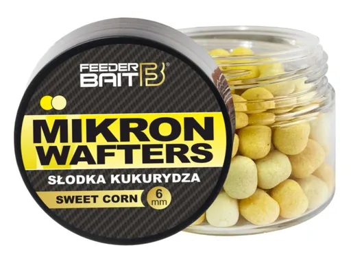 FeederBait Mikron Wafters 4x6mm 25ml - Sladká kukuřice,FeederBait Mikron Wafters 4x6mm 25ml - Sladká kukuřice