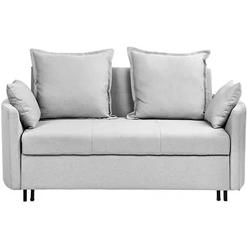 Dvoumístná světle šedá rozkládací BELIANI HOVIN (beliani_163654)