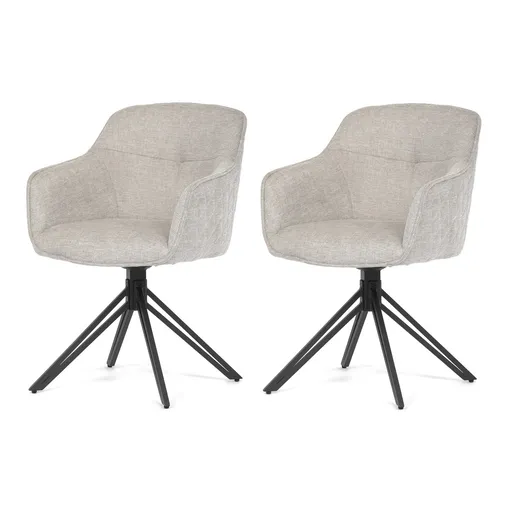 Sada jídelních židlí s vratným mechanismem HC-533 CRM2, 2 ks