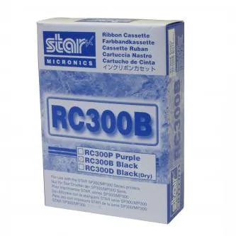 Star originální páska do pokladny, RC300B, černá, Star SP300, 312