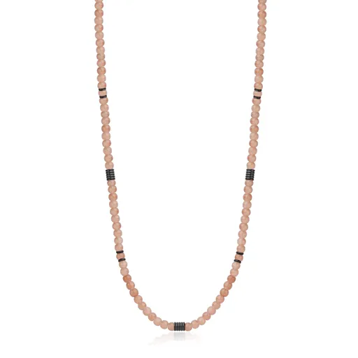 S'Agapõ Náhrdelník se skleněnými korálky Madera SAD03