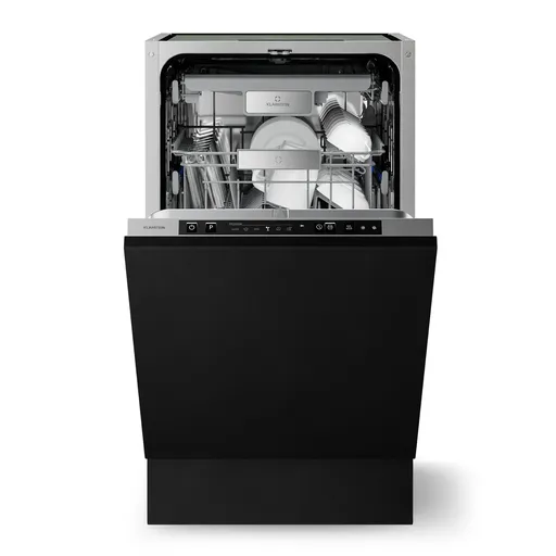 Klarstein Velaire plně integrovaná myčka nádobí (45 cm) | Praktický minimalismus a vysoký výkon