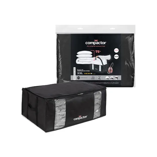 Compactor 3D Black Edition 210 l úložný box s vakuovým pytlem