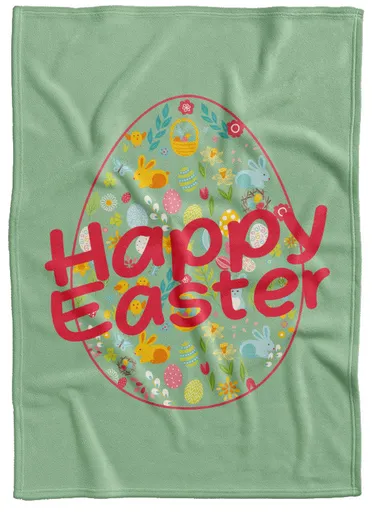 Deka Happy Easter (Podšití beránkem: NE)