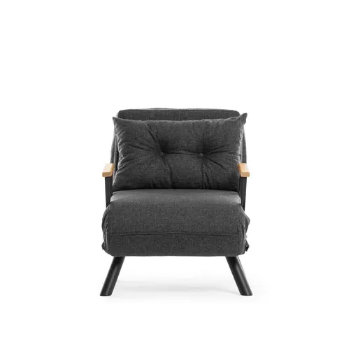 Křeslo Sando Single Dark Grey