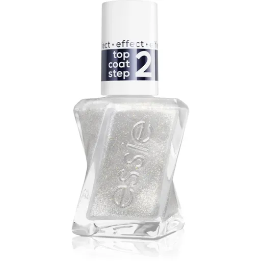 essie gel couture vrchní lak na nehty s matným efektem 574 Diamond Dust 13.5 ml