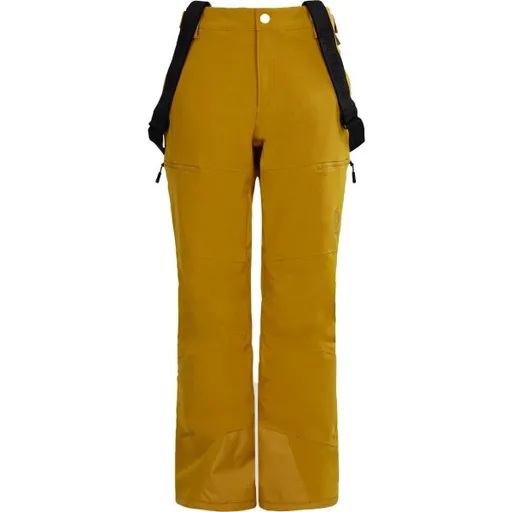 FUNDANGO TEAK Pánské lyžařské kalhoty, žlutá, velikost