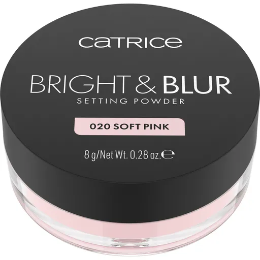 Catrice Sypký pudr Bright & Blur (Setting Powder) 8 g 020 Soft Pink