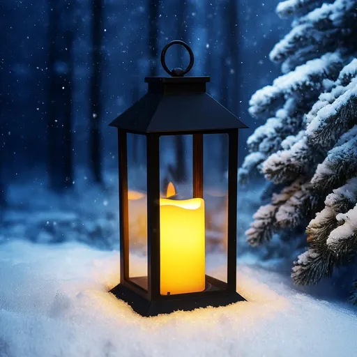 Haushalt international Dekorativní lucerna s LED svíčkou